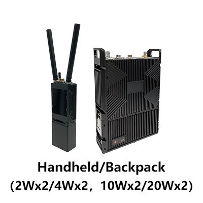 Serie DDLmesh di collegamento dati digitali wireless di radio portatile e radio backpack